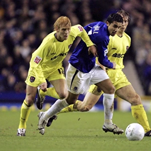 Season 05-06 Poster Print Collection: Everton v Millwall, FA Cup (replay)