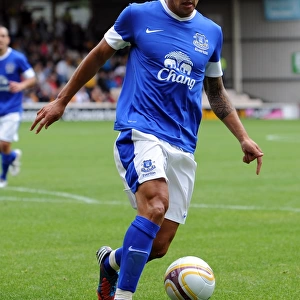 Tim Cahill's Determined Battle: Everton's Pre-Season Victory over Motherwell at Fir Park