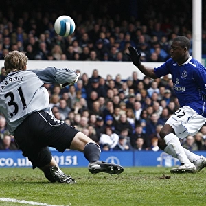 Yakubu's Heartbreaking Miss: Everton vs Derby County, Premier League, 2007-08