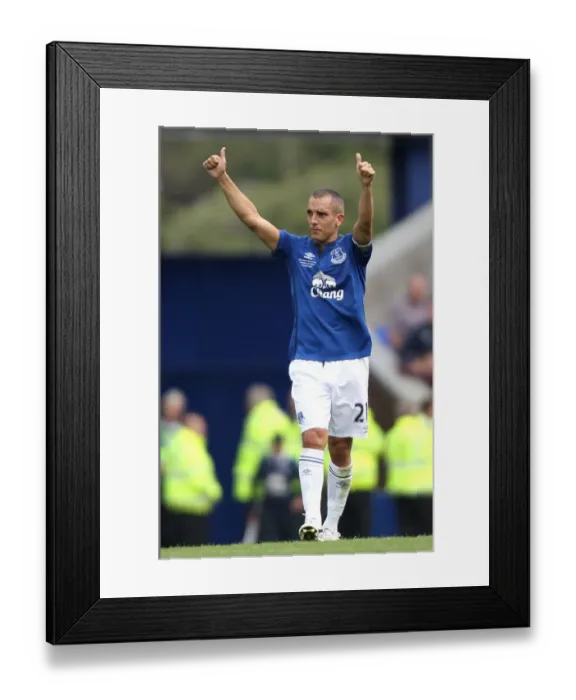 Framed Print : Leon Osman's Emotional Goodbye: Everton's Hero Bids Farewell at Goodison Park (Everton vs. FC Porto) Framed Print : Leon Osman's Emotional Goodbye: Everton's Hero Bids Farewell at Goodison Park (Everton vs. FC Porto)