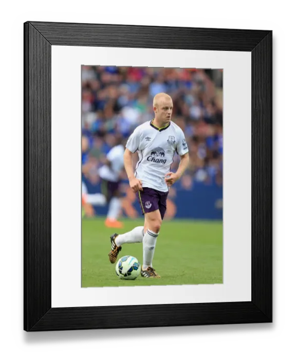 Framed Print : Steven Naismith in Action: Everton vs Leicester City, Premier League Showdown at King Power Stadium Framed Print : Steven Naismith in Action: Everton vs Leicester City, Premier League Showdown at King Power Stadium