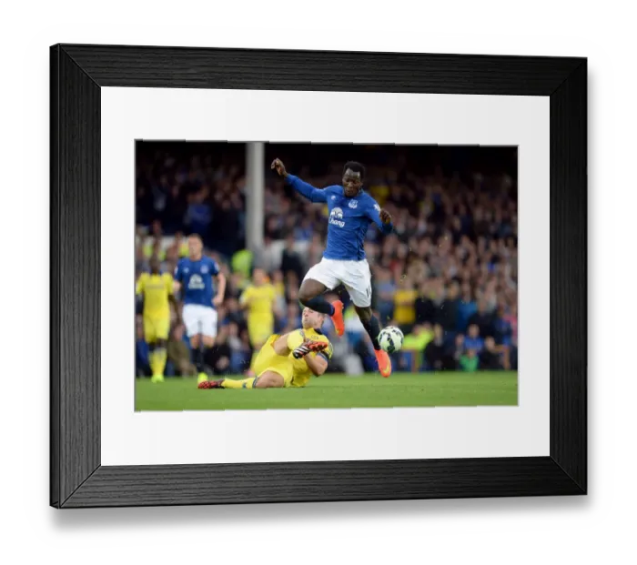 Framed Print : Intense Battle: Lukaku vs Cahill at Goodison Park - A Premier League Showdown Framed Print : Intense Battle: Lukaku vs Cahill at Goodison Park - A Premier League Showdown