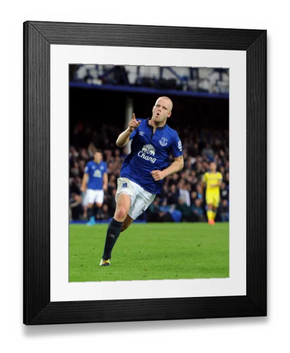 Framed Print : Naismith Scores Second Goal: Everton's Triumph Over Chelsea at Goodison Park Framed Print : Naismith Scores Second Goal: Everton's Triumph Over Chelsea at Goodison Park