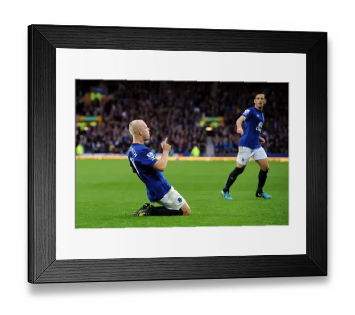 Framed Print : Naismith's Strike: Everton Takes 2-0 Lead Over Chelsea Framed Print : Naismith's Strike: Everton Takes 2-0 Lead Over Chelsea