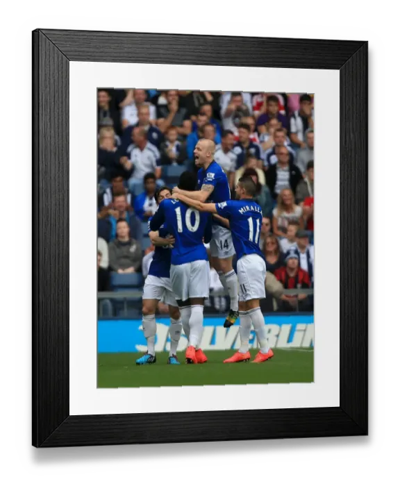Framed Print : Lukaku Scores First Goal: Everton's Victory at West Bromwich Albion, Barclays Premier League Framed Print : Lukaku Scores First Goal: Everton's Victory at West Bromwich Albion, Barclays Premier League