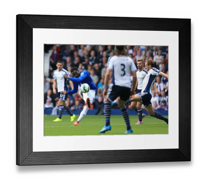 Framed Print : Romelu Lukaku Scores the Opener: Everton's Victory at West Bromwich Albion in the Premier League Framed Print : Romelu Lukaku Scores the Opener: Everton's Victory at West Bromwich Albion in the Premier League