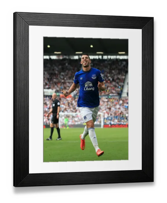 Framed Print : Mirallas Strikes Again: Everton's Second Goal vs. West Bromwich Albion in Premier League Framed Print : Mirallas Strikes Again: Everton's Second Goal vs. West Bromwich Albion in Premier League