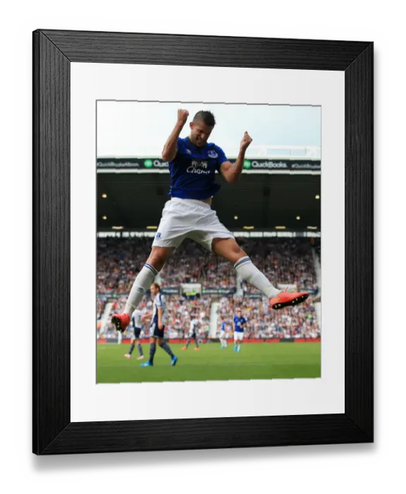 Framed Print : Mirallas Scores Everton's Second: West Bromwich Albion vs Everton - Premier League Thriller Framed Print : Mirallas Scores Everton's Second: West Bromwich Albion vs Everton - Premier League Thriller