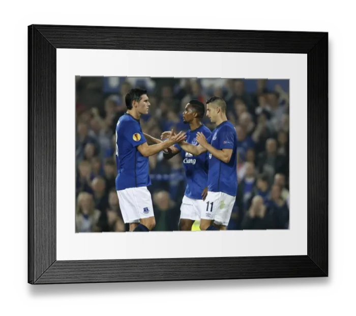 Framed Print : Mirallas's Brace: Everton's Europa League Victory Over VfL Wolfsburg and FK Krasnodar Framed Print : Mirallas's Brace: Everton's Europa League Victory Over VfL Wolfsburg and FK Krasnodar