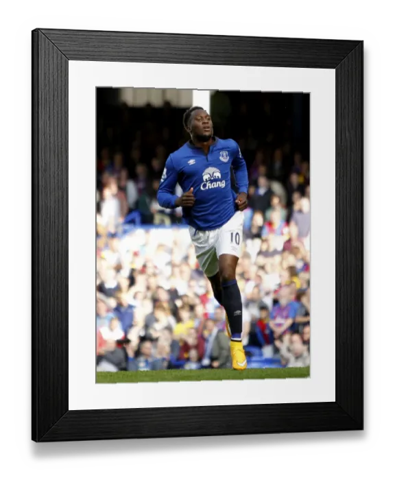 Framed Print : Romelu Lukaku's Thrilling First Goal: Everton vs Crystal Palace, Premier League, Goodison Park Framed Print : Romelu Lukaku's Thrilling First Goal: Everton vs Crystal Palace, Premier League, Goodison Park