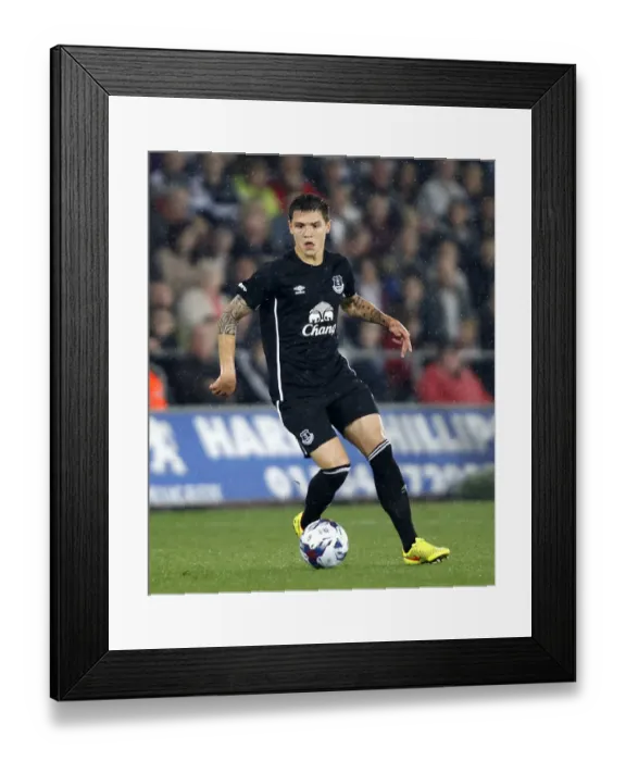 Framed Print : Muhamed Besic in Action: Everton vs Swansea City - Capital One Cup Third Round, Liberty Stadium Framed Print : Muhamed Besic in Action: Everton vs Swansea City - Capital One Cup Third Round, Liberty Stadium