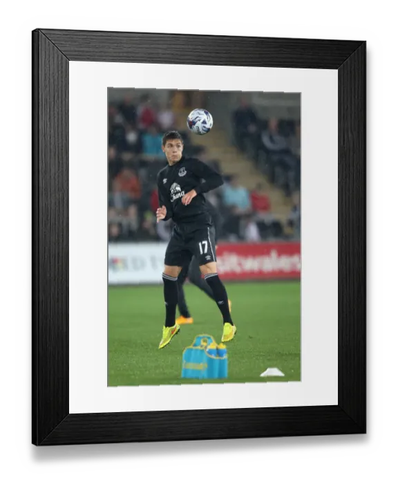 Framed Print : Muhamed Besic in Action: Everton vs Swansea City - Capital One Cup Third Round Framed Print : Muhamed Besic in Action: Everton vs Swansea City - Capital One Cup Third Round