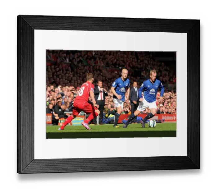 Framed Print : Tony Hibbert in Action: Liverpool vs. Everton - Barclays Premier League at Anfield Framed Print : Tony Hibbert in Action: Liverpool vs. Everton - Barclays Premier League at Anfield
