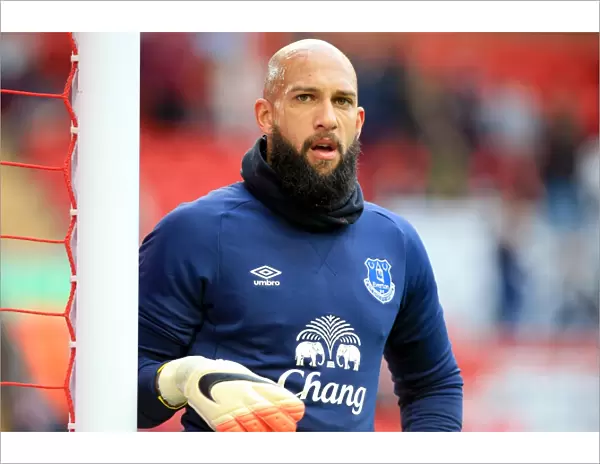 Tim Howard's Heroic Save: Liverpool vs. Everton, Premier League Rivalry at Anfield