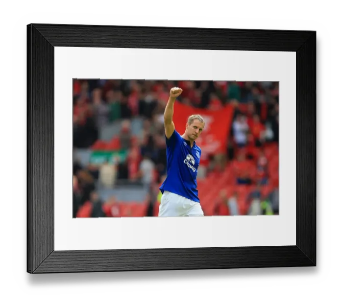 Framed Print : Jagielka's Triumph: Everton's Win at Anfield in the Premier League Framed Print : Jagielka's Triumph: Everton's Win at Anfield in the Premier League