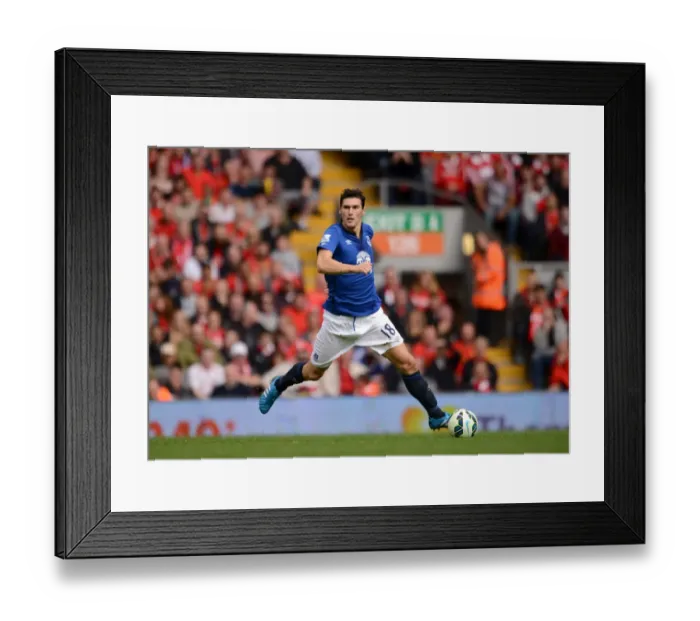 Framed Print : Gareth Barry's Homecoming: Everton vs. Liverpool - Barclays Premier League Rivalry Framed Print : Gareth Barry's Homecoming: Everton vs. Liverpool - Barclays Premier League Rivalry