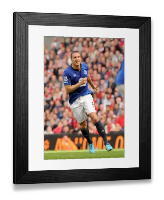 Framed Print : Jagielka's Historic Rivalry Goal: Everton's First at Anfield Framed Print : Jagielka's Historic Rivalry Goal: Everton's First at Anfield