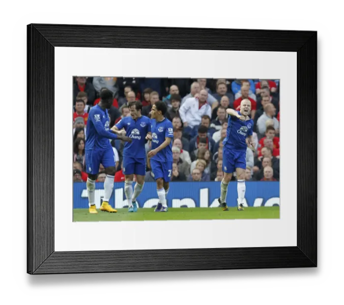 Framed Print : Naismith Strikes First: Everton's Upset Win at Old Trafford, 2014 Framed Print : Naismith Strikes First: Everton's Upset Win at Old Trafford, 2014