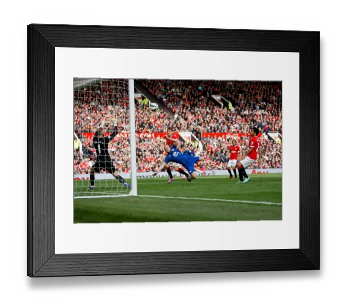 Framed Print : Naismith's Dramatic Equalizer: Everton Stuns Manchester United at Old Trafford (Barclays Premier League) Framed Print : Naismith's Dramatic Equalizer: Everton Stuns Manchester United at Old Trafford (Barclays Premier League)