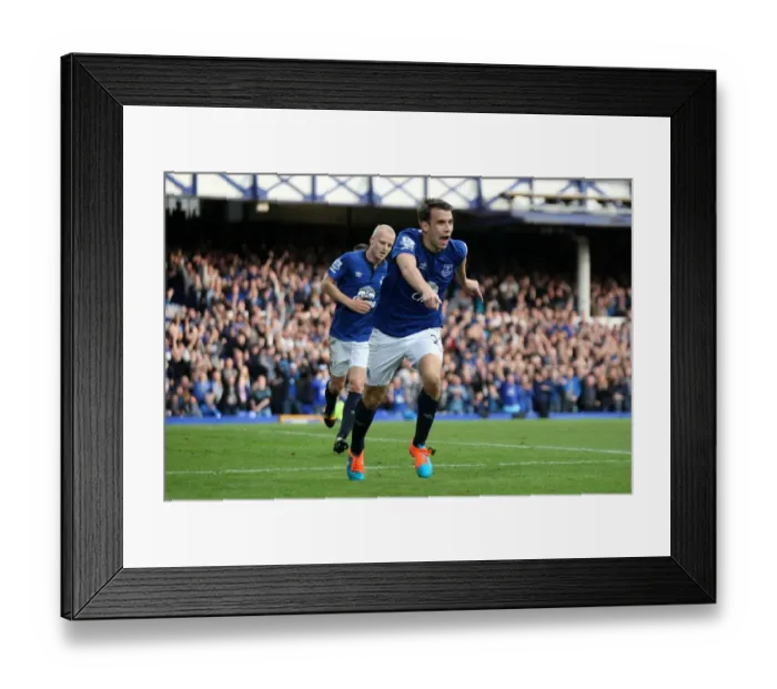 Framed Print : Seamus Coleman's Triumph: Everton's Exhilarating Third Goal Against Aston Villa in the Premier League (Everton v Aston Villa - Goodison Park) Framed Print : Seamus Coleman's Triumph: Everton's Exhilarating Third Goal Against Aston Villa in the Premier League (Everton v Aston Villa - Goodison Park)