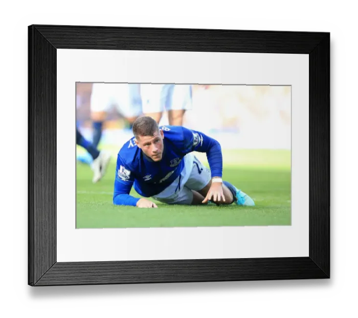 Framed Print : Everton's Ross Barkley Shines in Premier League Clash Against Aston Villa at Goodison Park Framed Print : Everton's Ross Barkley Shines in Premier League Clash Against Aston Villa at Goodison Park