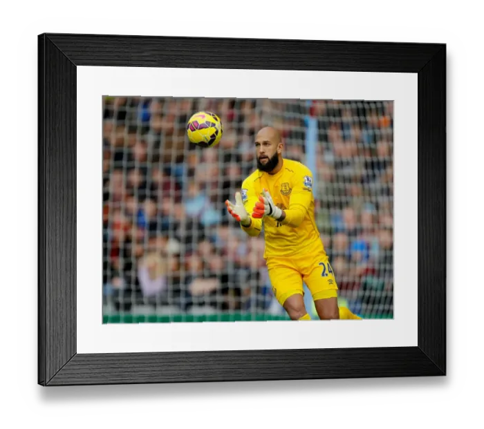 Framed Print : Tim Howard in Action: Everton vs. Burnley, Premier League - Turf Moor Framed Print : Tim Howard in Action: Everton vs. Burnley, Premier League - Turf Moor