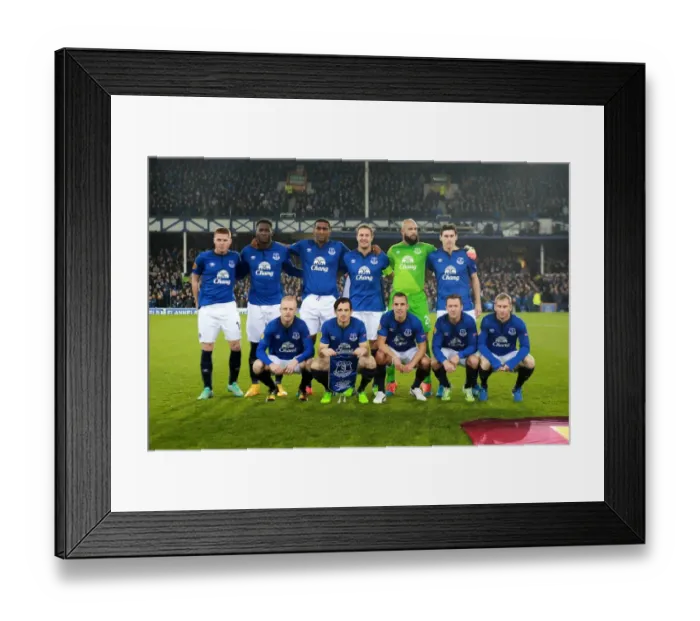 Framed Print : UEFA Europa League - Group H - Everton v Lille - Goodison Park Framed Print : UEFA Europa League - Group H - Everton v Lille - Goodison Park
