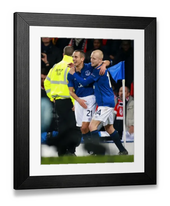Framed Print : Osman Scores First Everton Goal in Europa League Clash Against Lille Framed Print : Osman Scores First Everton Goal in Europa League Clash Against Lille