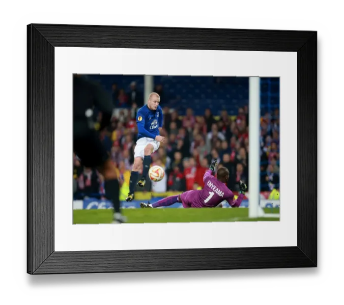 Framed Print : Naismith's Europa League Thrust: Everton vs Lille Framed Print : Naismith's Europa League Thrust: Everton vs Lille