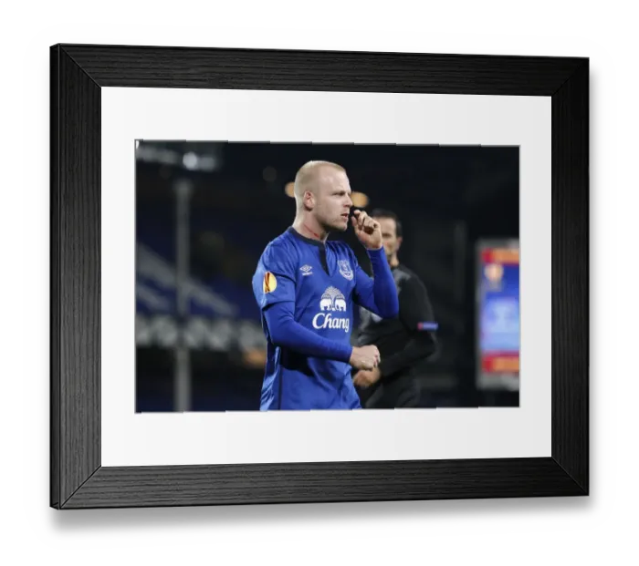 Framed Print : Naismith's Hat-Trick Seals Europa League Triumph for Everton over Lille Framed Print : Naismith's Hat-Trick Seals Europa League Triumph for Everton over Lille