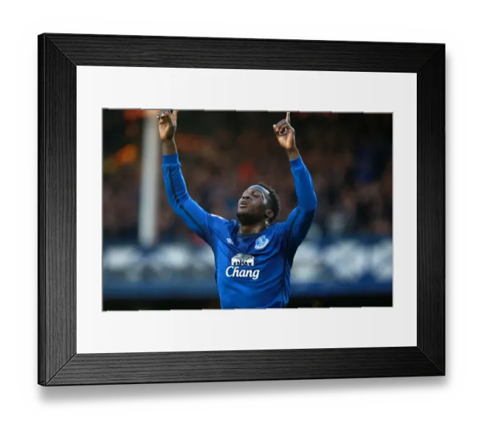 Framed Print : Romelu Lukaku Scores First Goal: Everton's Thrilling Victory Over West Ham United (BPL, Goodison Park) Framed Print : Romelu Lukaku Scores First Goal: Everton's Thrilling Victory Over West Ham United (BPL, Goodison Park)