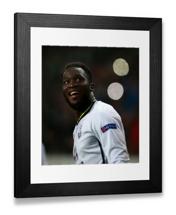 Framed Print : Romelu Lukaku Scores First Goal: Everton vs. VfL Wolfsburg, UEFA Europa League - Group H, Volkswagen Arena Framed Print : Romelu Lukaku Scores First Goal: Everton vs. VfL Wolfsburg, UEFA Europa League - Group H, Volkswagen Arena