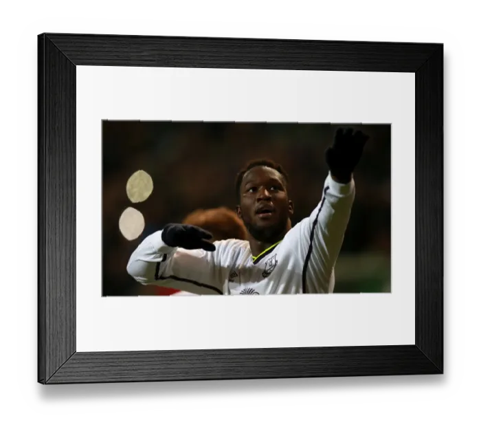 Framed Print : Everton's Thriller at Volkswagen Arena: Romelu Lukaku Scores Europa League Debut Goal Framed Print : Everton's Thriller at Volkswagen Arena: Romelu Lukaku Scores Europa League Debut Goal