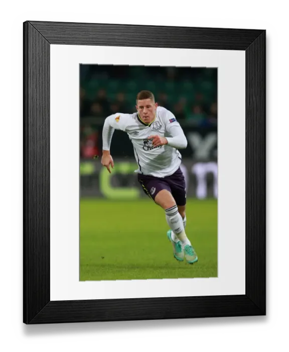 Framed Print : Everton's Ross Barkley in Action: UEFA Europa League Clash vs. VfL Wolfsburg Framed Print : Everton's Ross Barkley in Action: UEFA Europa League Clash vs. VfL Wolfsburg