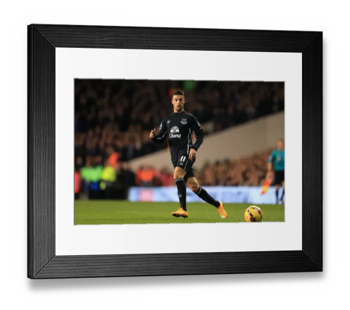 Framed Print : Kevin Mirallas in Action: Everton vs. Tottenham Hotspur, Premier League - White Hart Lane Framed Print : Kevin Mirallas in Action: Everton vs. Tottenham Hotspur, Premier League - White Hart Lane