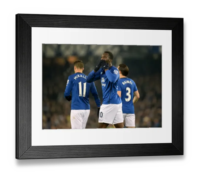 Framed Print : Romelu Lukaku Scores First Goal for Everton: Everton 1-0 Hull City (Barclays Premier League, Goodison Park) Framed Print : Romelu Lukaku Scores First Goal for Everton: Everton 1-0 Hull City (Barclays Premier League, Goodison Park)