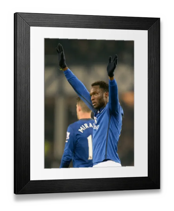 Framed Print : Romelu Lukaku Scores First Goal: Everton's Thrilling Victory Over Hull City in the Premier League Framed Print : Romelu Lukaku Scores First Goal: Everton's Thrilling Victory Over Hull City in the Premier League