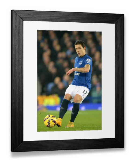 Framed Print : Muhamed Besic in Action: Everton vs Hull City at Goodison Park - Barclays Premier League Framed Print : Muhamed Besic in Action: Everton vs Hull City at Goodison Park - Barclays Premier League
