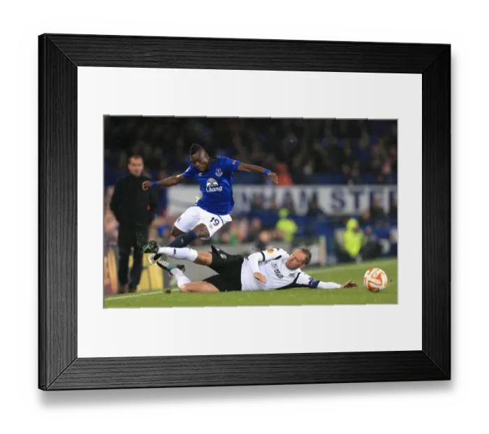Framed Print : Granqvist vs Atsu: Intense Slide Tackle in Everton vs FK Krasnodar (UEFA Europa League - Group H) Framed Print : Granqvist vs Atsu: Intense Slide Tackle in Everton vs FK Krasnodar (UEFA Europa League - Group H)