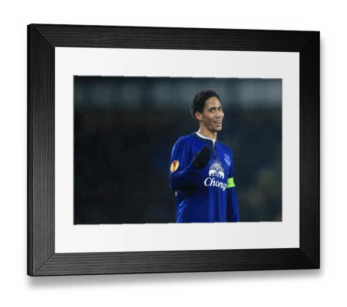 Framed Print : Everton vs FK Krasnodar: Europa League Battle at Goodison Park with Steven Pienaar Framed Print : Everton vs FK Krasnodar: Europa League Battle at Goodison Park with Steven Pienaar