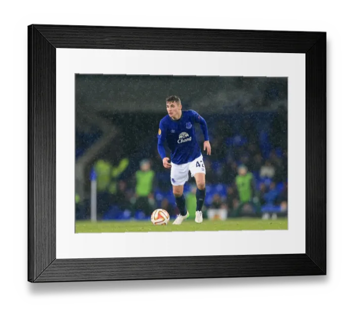 Framed Print : Ryan Ledson in Action: Everton vs FK Krasnodar, UEFA Europa League Framed Print : Ryan Ledson in Action: Everton vs FK Krasnodar, UEFA Europa League