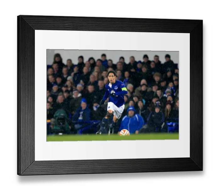 Framed Print : Europa League Showdown: Everton vs FK Krasnodar at Goodison Park with Steven Pienaar Framed Print : Europa League Showdown: Everton vs FK Krasnodar at Goodison Park with Steven Pienaar