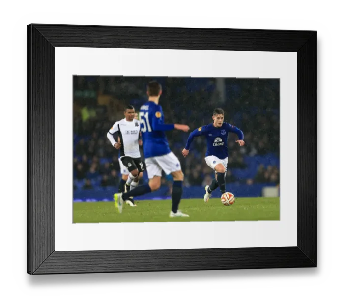 Framed Print : Conor McAleny Scores: Everton's Europa League Victory vs FK Krasnodar at Goodison Park (Group H) Framed Print : Conor McAleny Scores: Everton's Europa League Victory vs FK Krasnodar at Goodison Park (Group H)