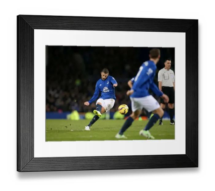 Framed Print : Mirallas Strikes Back: Everton's Second Goal vs. Queens Park Rangers Framed Print : Mirallas Strikes Back: Everton's Second Goal vs. Queens Park Rangers