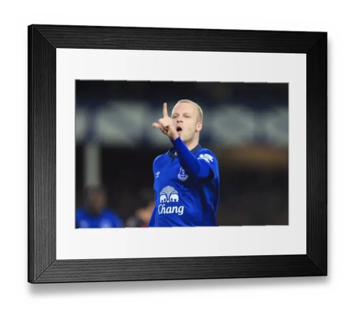 Framed Print : Naismith's Hat-Trick: Everton's Triumphant Day at Goodison Park vs Queens Park Rangers (Premier League) Framed Print : Naismith's Hat-Trick: Everton's Triumphant Day at Goodison Park vs Queens Park Rangers (Premier League)