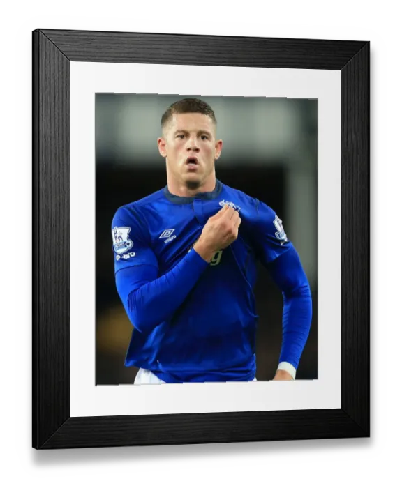 Framed Print : Everton's Thunderbolt: Ross Barkley's Epic Opening Goal in Premier League - Everton vs. Queens Park Rangers Framed Print : Everton's Thunderbolt: Ross Barkley's Epic Opening Goal in Premier League - Everton vs. Queens Park Rangers