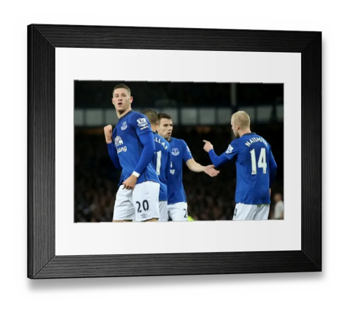 Framed Print : Ross Barkley's Thunderbolt: Everton's E electric Opening Goal vs. Queens Park Rangers (Premier League) Framed Print : Ross Barkley's Thunderbolt: Everton's E electric Opening Goal vs. Queens Park Rangers (Premier League)