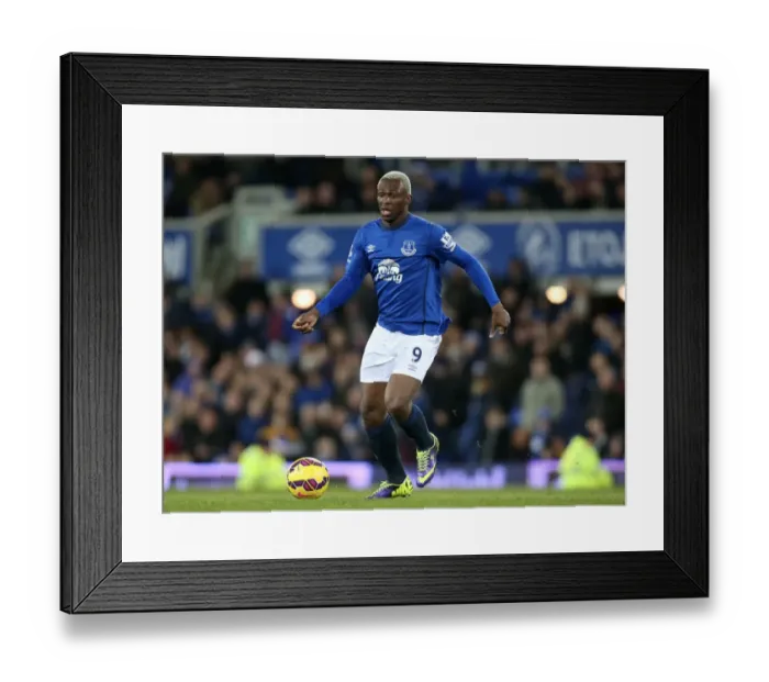 Framed Print : Everton's Arouna Kone in Action: Thrilling Moments at Goodison Park vs Queens Park Rangers (BPL) Framed Print : Everton's Arouna Kone in Action: Thrilling Moments at Goodison Park vs Queens Park Rangers (BPL)