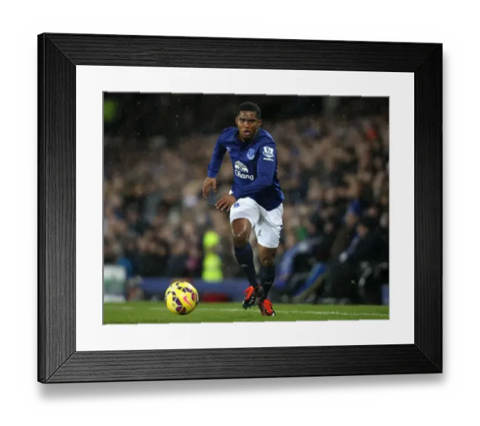 Framed Print : Eto'o's Everton Victory: Everton FC Overpowers Stoke City at Goodison Park, Barclays Premier League Framed Print : Eto'o's Everton Victory: Everton FC Overpowers Stoke City at Goodison Park, Barclays Premier League