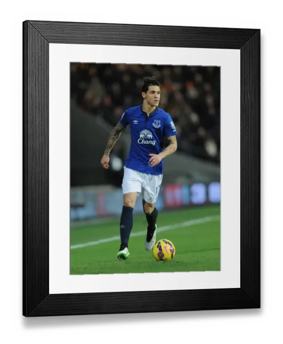 Framed Print : Mohamed Besic in Action: Everton vs. Hull City at KC Stadium Framed Print : Mohamed Besic in Action: Everton vs. Hull City at KC Stadium